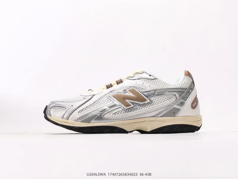 New Balance Zapatillas casuales Resistente Caña Baja Absorción de impactos U204LSWA #17407265834023